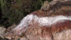 La cascade de Piscia Cava en eau le 3/10/2015